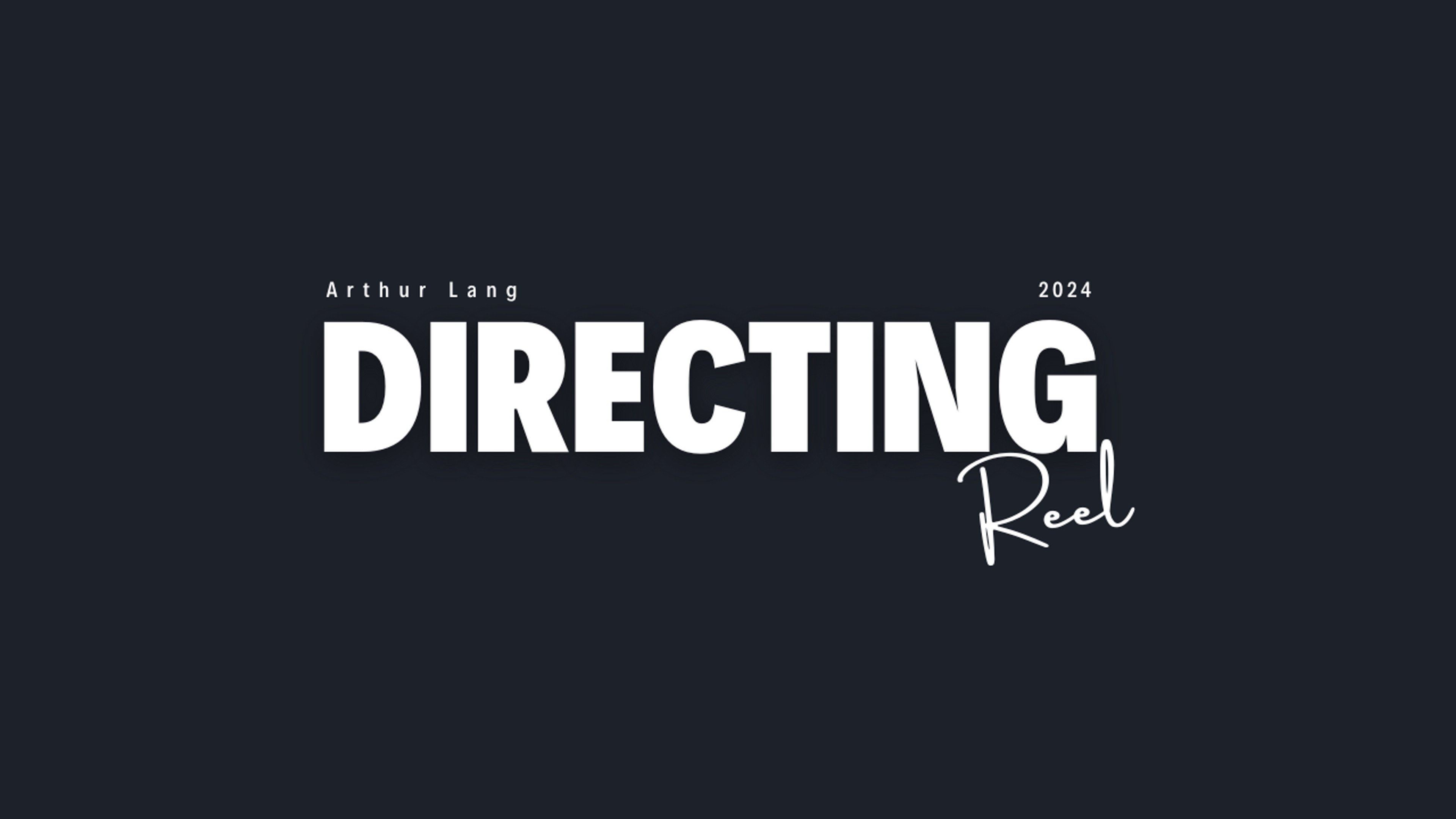 Arthur Lang reel